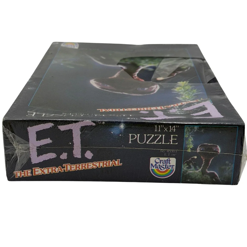 Vtg 1982 ET E.T. The Extra Terrestrial 60pc Jigsaw Puzzle Lot Craft Master 11x14